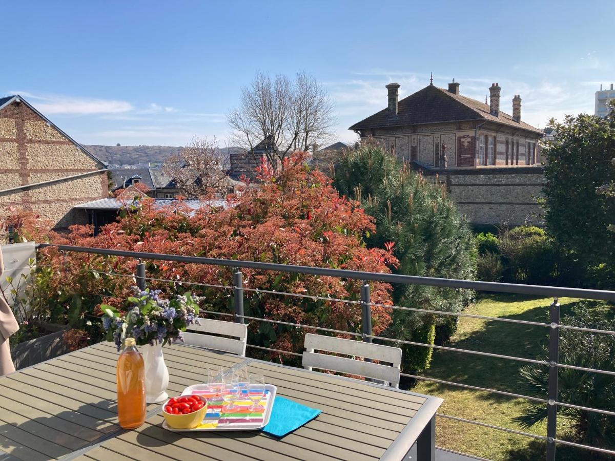Maison Avec Grand Jardin Et Terrasse Dans Quartier De La Benedictine Fécamp Zewnętrze zdjęcie